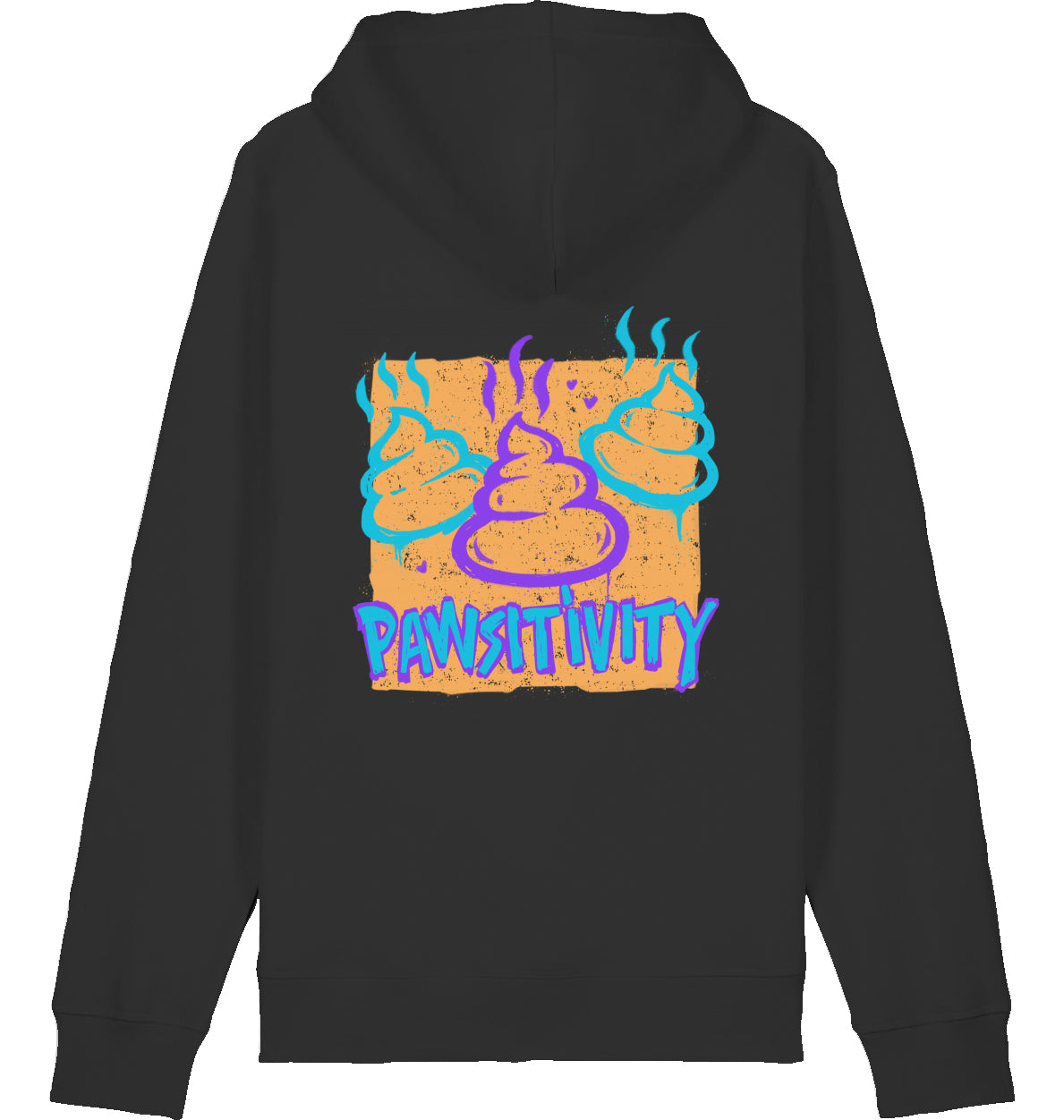 Pawsitivity - Hoodie - Unisex - Schwarz